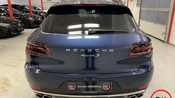 Porsche Macan S Diesel blau Foto 4