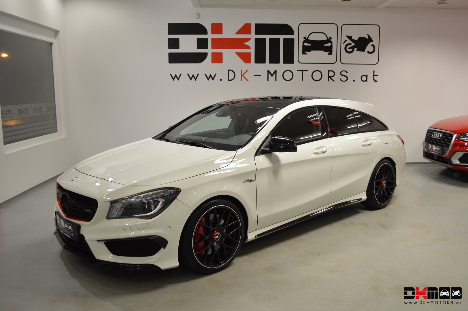 Mercedes Cla 45 Amg Shooting Brake Weiss Dk Motors