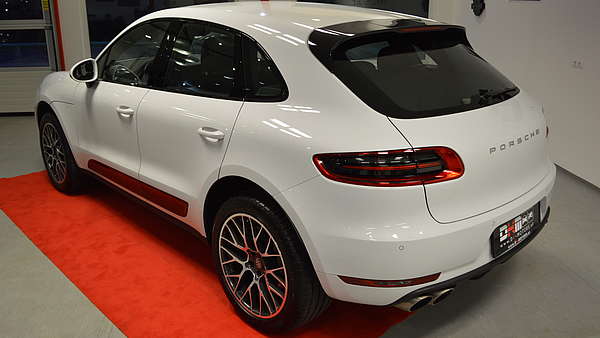 Porsche Macan S weiß Foto 3