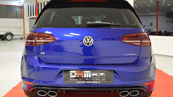 VW Golf 7R DSG blau Foto 4