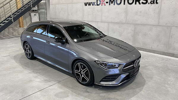 Mercedes CLA220d SB AMG Line Night Paket grau Foto 1