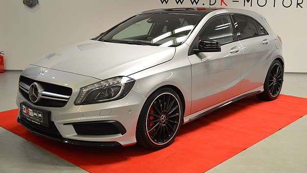 Mercedes A45 AMG silber Foto 1