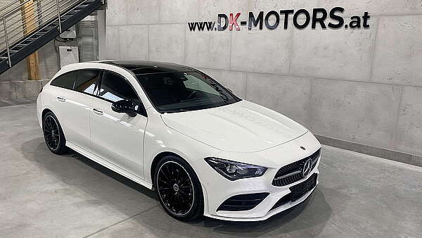 Mercedes CLA200d SB AMG Line Night Paket weiss Foto 1