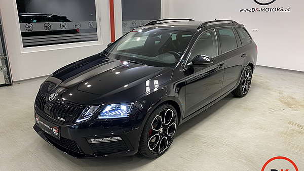 Skoda Octavia Combi RS TDI DSG 4x4 schwarz Foto 7