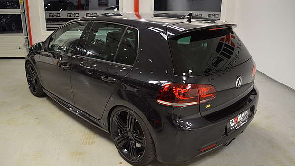 VW Golf 6R DSG schwarz 5trg Foto 2