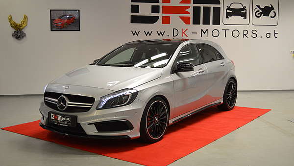 Mercedes A45 AMG silber Foto 0