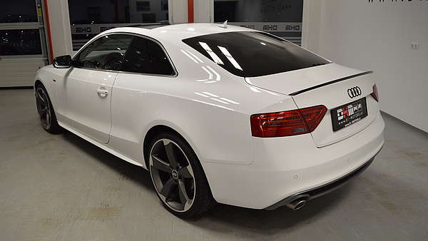 Audi A5 Coupe S-Line 3.0 TDI weiss Foto 2