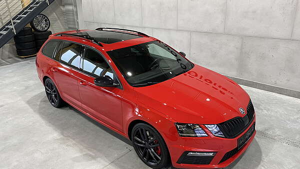 Skoda Octavia Combi RS 245 TSI DSG Facelift rot Foto 10