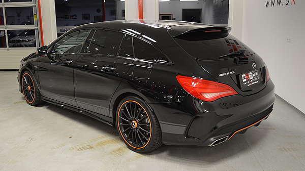 Mercedes CLA 45 AMG SB Orange Foto 3