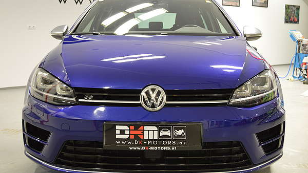 VW Golf 7R DSG ABT blau Foto 6