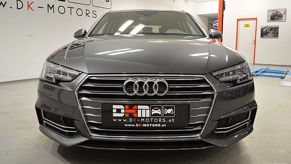 Audi A4 Avant B9 2.0 TDI S-Line grau Foto 7