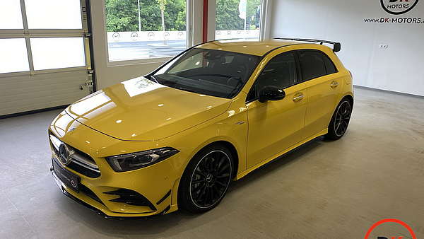 Mercedes A35 AMG Yellow Foto 2