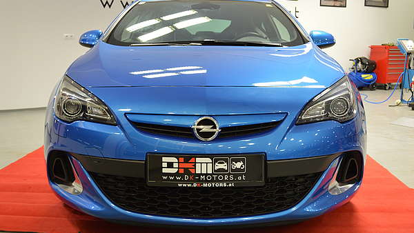 Opel Astra J OPC blau Foto 7