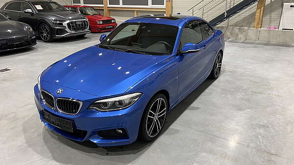 BMW 220d xDrive Coupe Autm. M-Paket Estoril Blau Foto 5