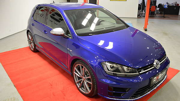 VW Golf 7R DSG blau Foto 6