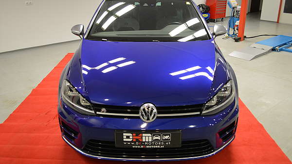 VW Golf 7R DSG blau Foto 8