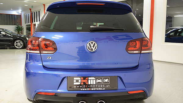 VW Golf 6R blau / schwarz Foto 3