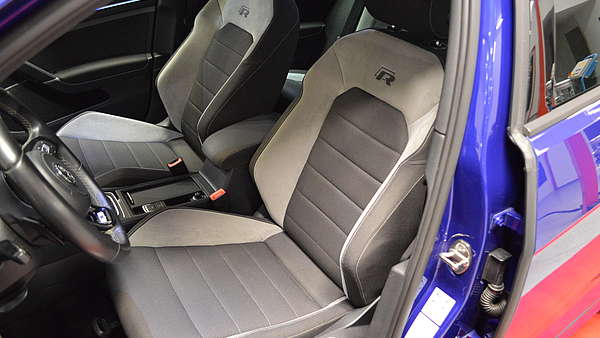 VW Golf 7R DSG blau Foto 11