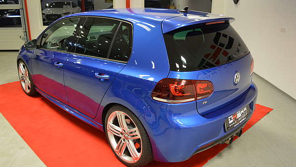 VW Golf 6R DSG blau Foto 3