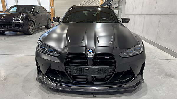 BMW M3 Touring xDrive schwarz matt 2023 Foto 6