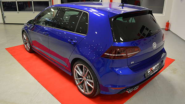 VW Golf 7R DSG blau Foto 3