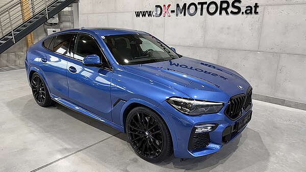 BMW X6 30d xDrive G06 M-Sport Riverside Blau Foto 1