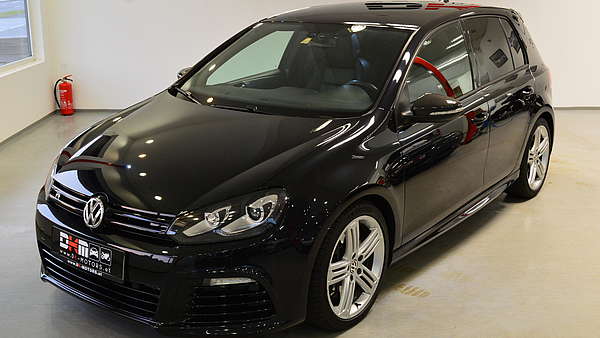 VW Golf 6R DSG schwarz Foto 1