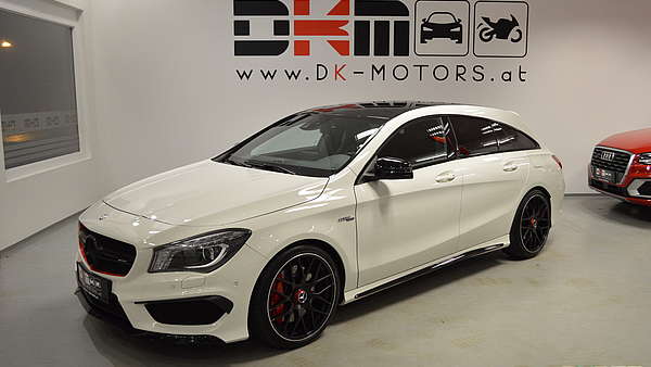 Mercedes CLA 45 AMG Shooting Brake weiss Foto 0