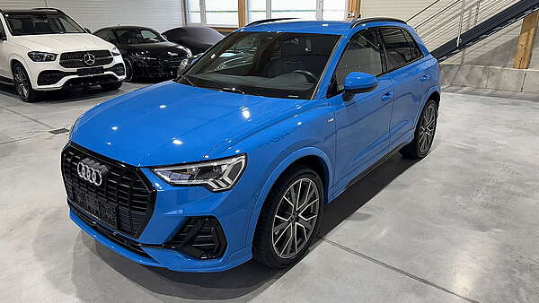 Audi Q3 35 TDI Quattro S-Tronic S-Line Turbo Blau Foto 5