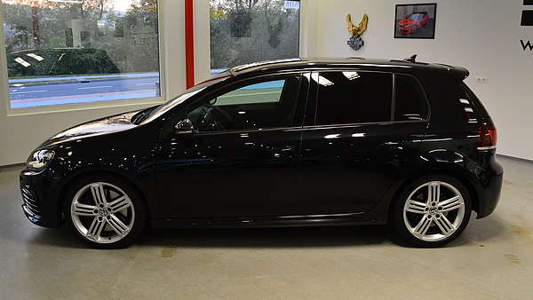 VW Golf 6R DSG schwarz Foto 2