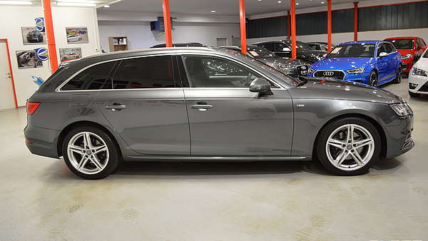 Audi A4 Avant B9 2.0 TDI S-Line grau Foto 4