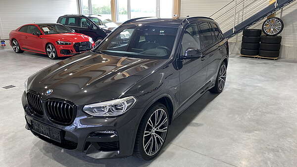 BMW X3 20d M-Paket xDrive grau 2020er Foto 5