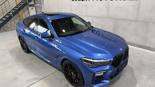 BMW X6 30d xDrive G06 M-Sport Riverside Blau Foto 9