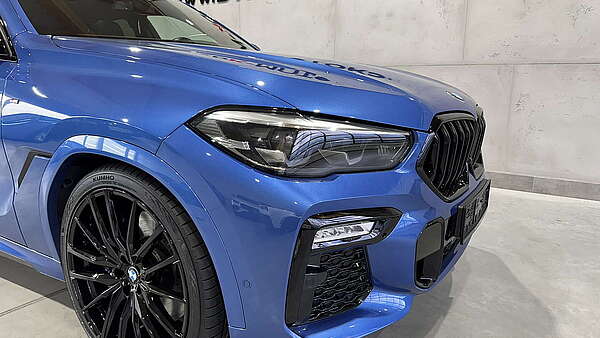 BMW X6 30d xDrive G06 M-Sport Riverside Blau Foto 12