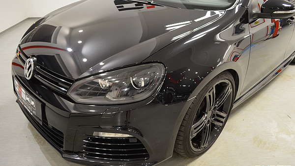 VW Golf 6R DSG schwarz 5trg Foto 7