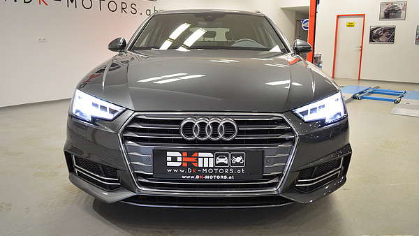 Audi A4 Avant B9 2.0 TDI S-Line grau Foto 10