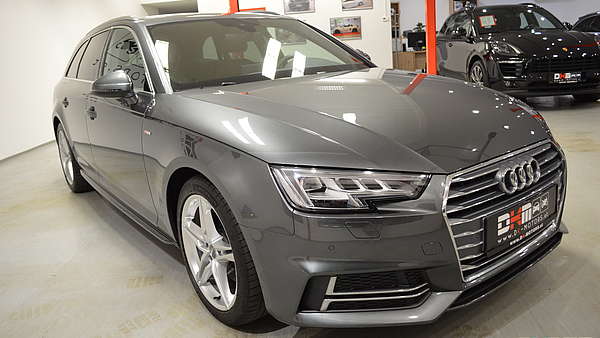 Audi A4 Avant B9 2.0 TDI S-Line grau Foto 5