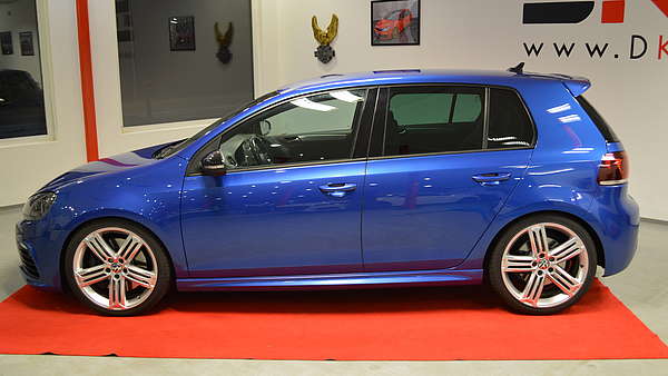 VW Golf 6R DSG blau Foto 2