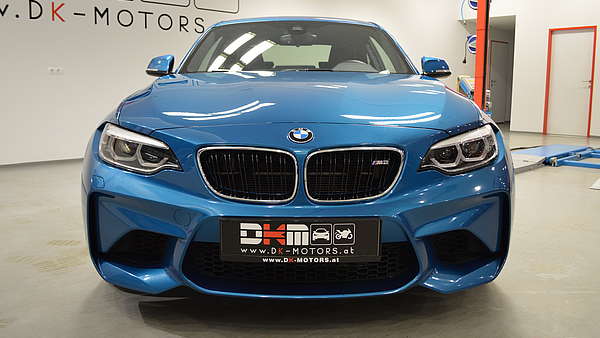 BMW M2 LCI DKG Long Beach Blue Foto 6