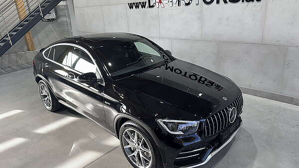 Mercedes GLC 43 AMG Coupe Facelift 2020 Obsidian Schwarz Foto 7
