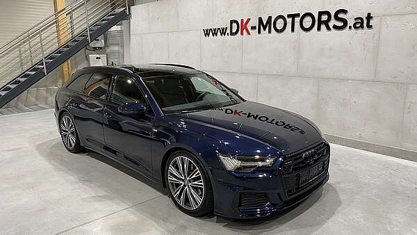 Audi A6 Avant 45 TDI Sport Quattro S-Line Firmamentblau Foto 1