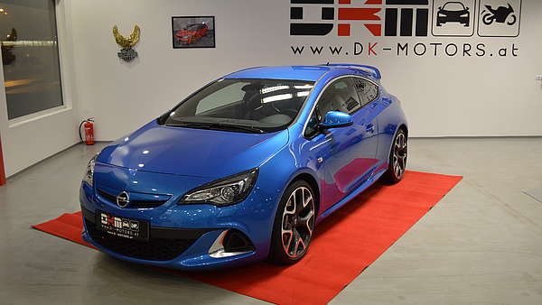 Opel Astra J OPC blau Foto 0