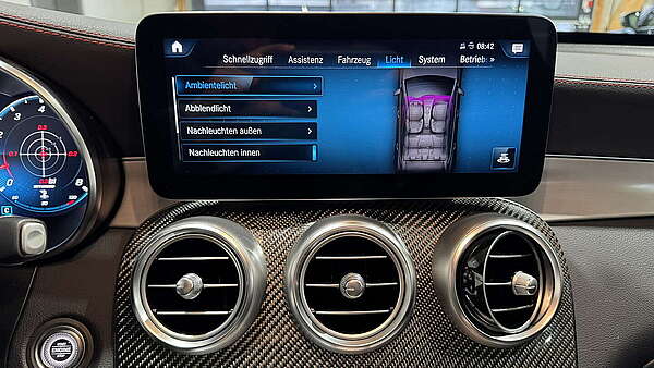 Mercedes GLC 43 AMG Coupe Facelift Schalensitze Foto 14