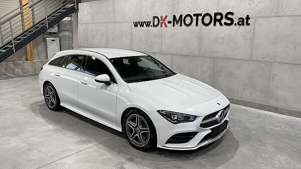 Mercedes CLA 200d SB AMG Line weiss 2020 Foto 1