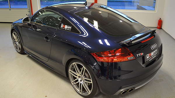 Audi TTS 8J blau Foto 2