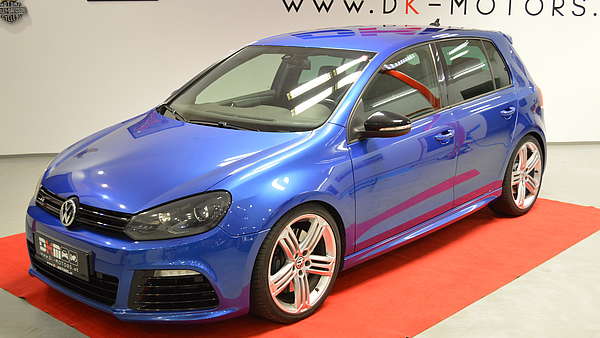 VW Golf 6R DSG blau Foto 1