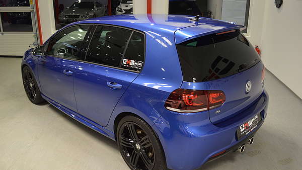 VW Golf 6R blau / schwarz Foto 2