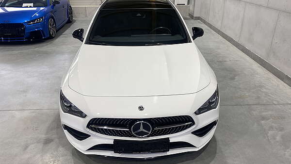 Mercedes CLA200d SB AMG Line Night Paket weiss Foto 7