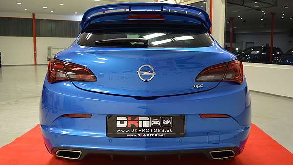 Opel Astra J OPC blau Foto 4