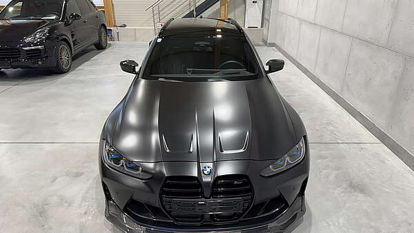 BMW M3 Touring xDrive schwarz matt 2023 Foto 7